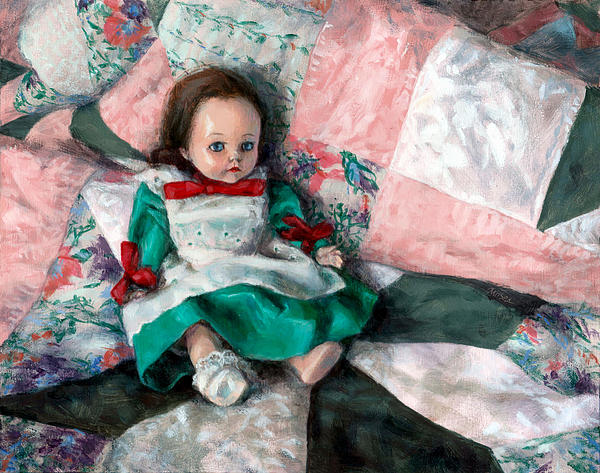 Waiting for Chloe Painting